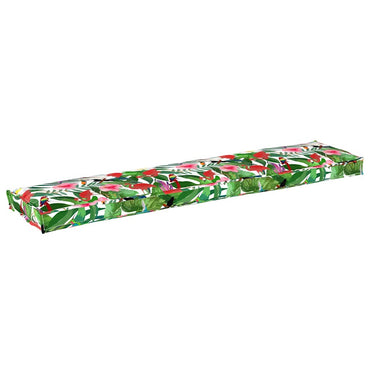 vidaXL Coussin de palette jungle tropicale florale 180 x 40 x 8 cm