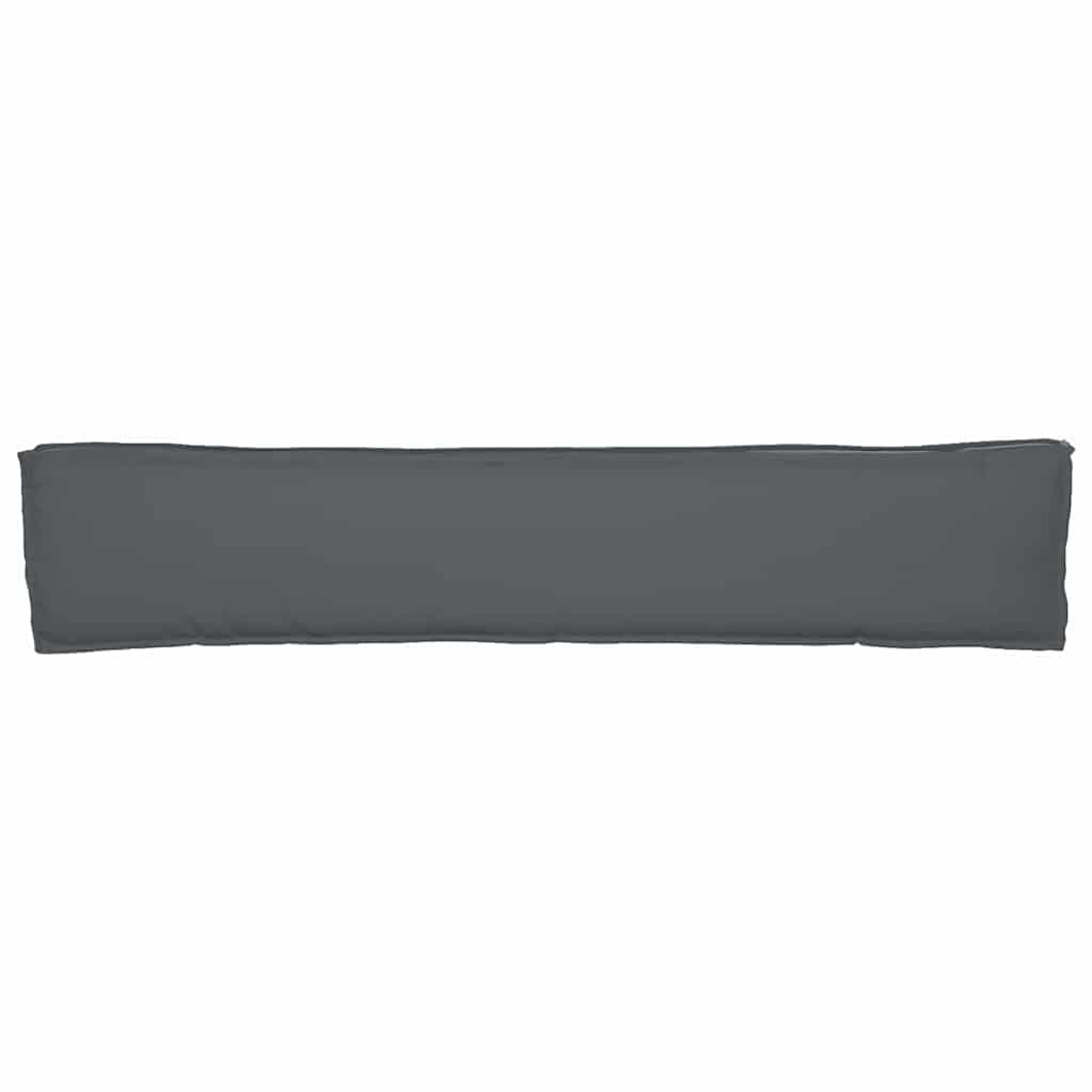 vidaXL Coussin de palette Anthracite 200 x 40 x 8 cm Tissu Oxford