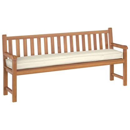 vidaXL Coussins de palette Crème 200 x 40 x 8 cm Tissu Oxford