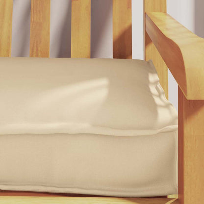 vidaXL Coussins de palette Beige 200 x 40 x 8 cm Tissu Oxford