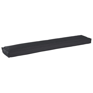 vidaXL Palettenkissen Schwarz 200 x 40 x 8 cm Oxford Stoff