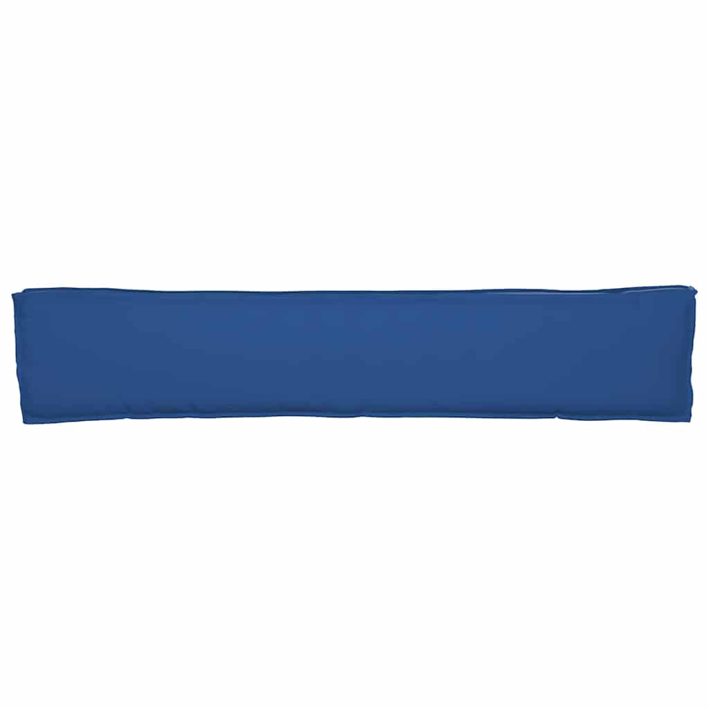 vidaXL Coussins de palette Bleu roi 200 x 40 x 8 cm Tissu Oxford