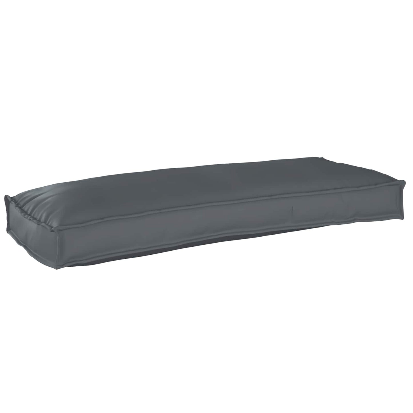 vidaXL Ensemble de coussins de palette 2 pcs Anthracite 100 x 40 x 8 cm Tissu Oxford