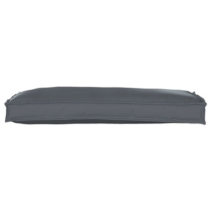 vidaXL Ensemble de coussins de palette 2 pcs Anthracite 100 x 40 x 8 cm Tissu Oxford
