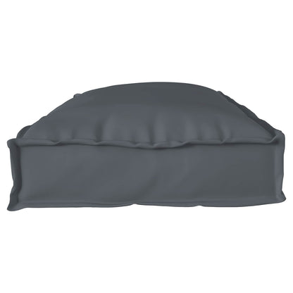 vidaXL Ensemble de coussins de palette 2 pcs Anthracite 100 x 40 x 8 cm Tissu Oxford
