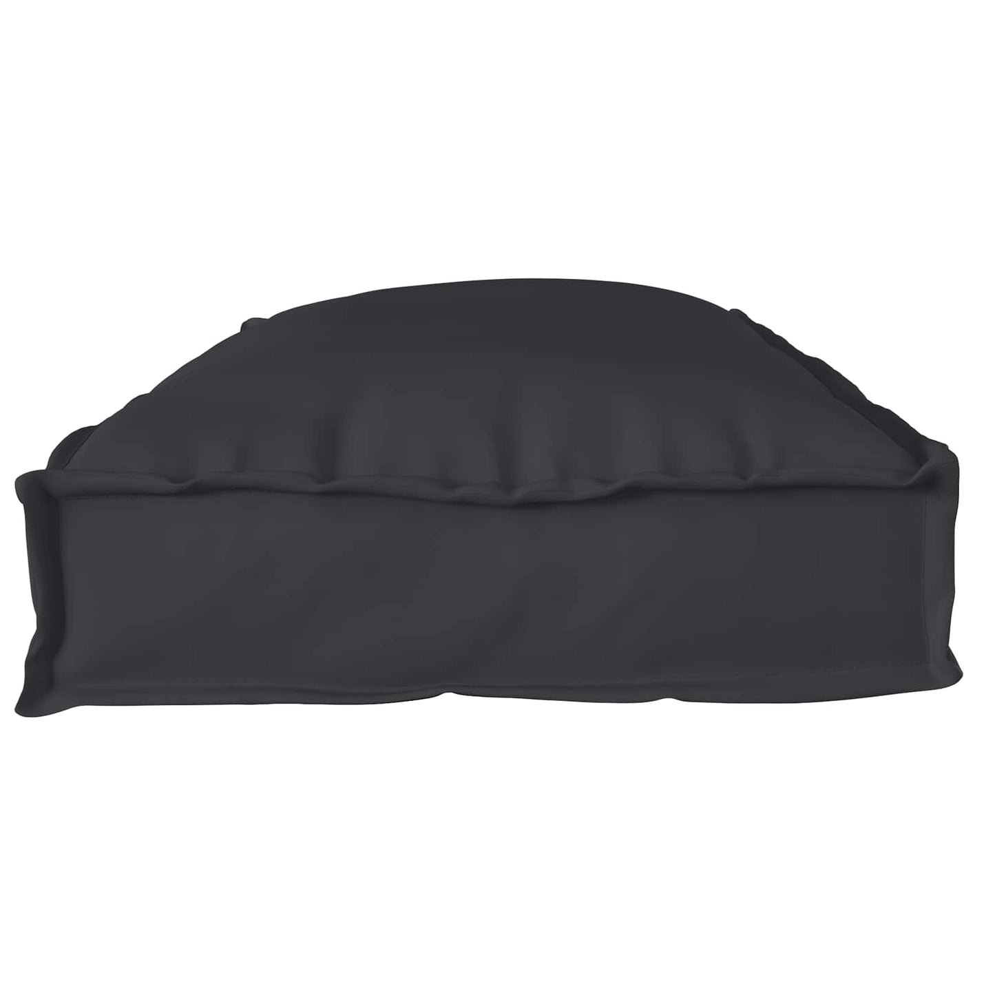 vidaXL Palettenkissenset 2 pcs Schwarz 100 x 40 x 8 cm Oxford-Stoff