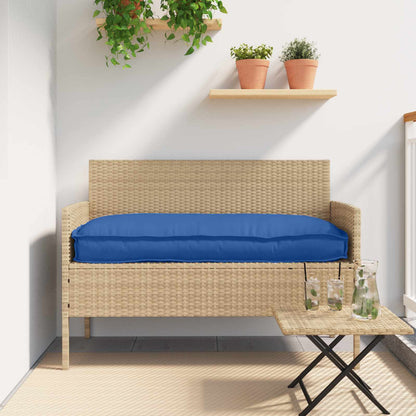 vidaXL Set de coussins de palette 2 pcs Bleu roi 100 x 40 x 8 cm Tissu Oxford