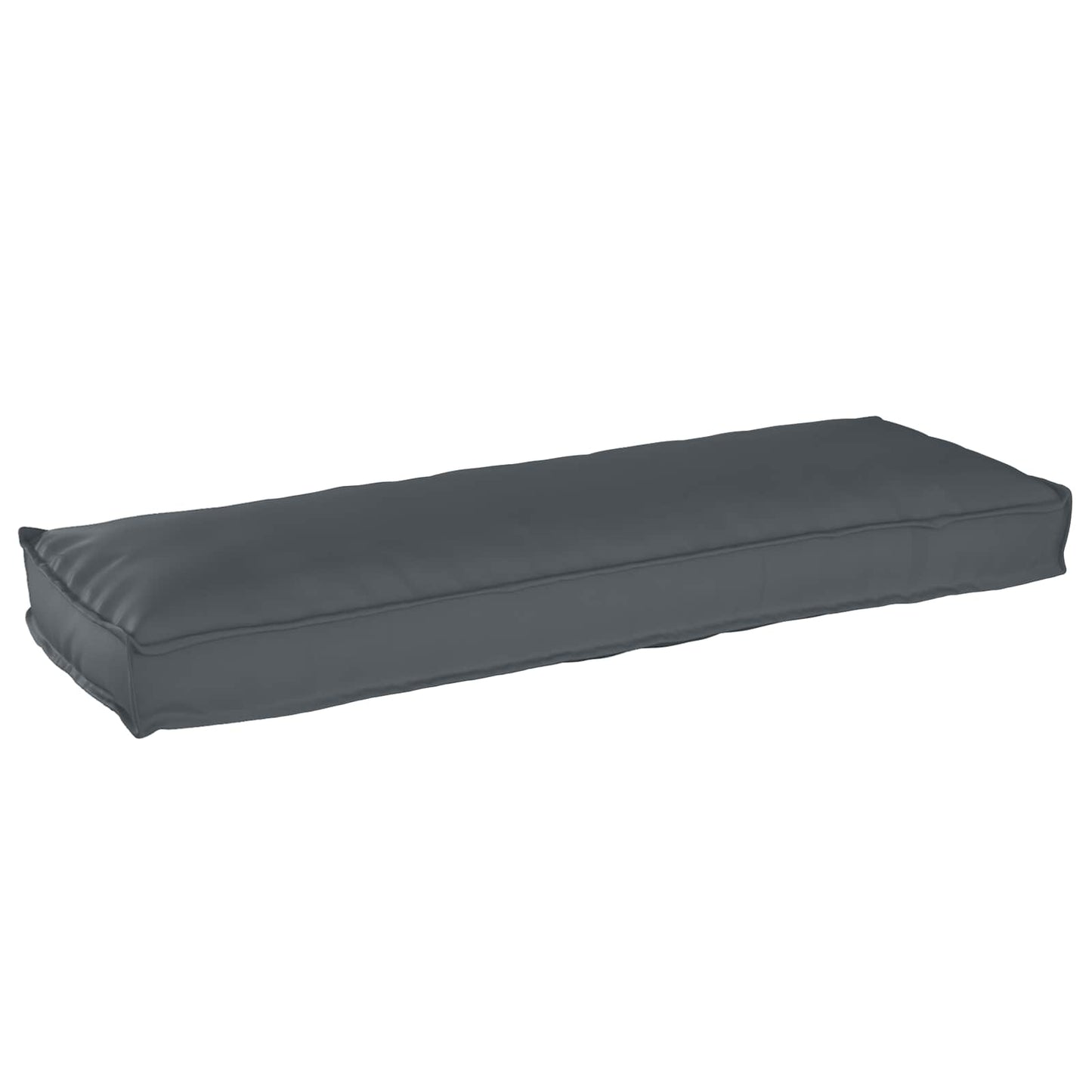vidaXL Palettenkissenset 2 pcs Anthrazit 120 x 40 x 8 cm Oxford-Stoff