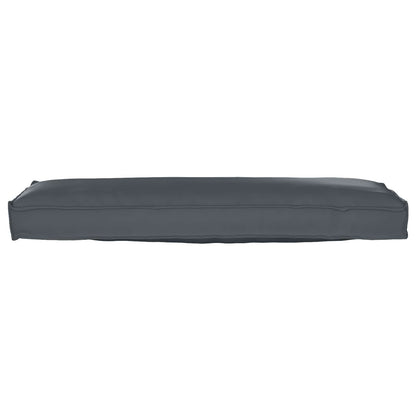 vidaXL Palettenkissenset 2 pcs Anthrazit 120 x 40 x 8 cm Oxford-Stoff