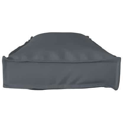 vidaXL Palettenkissenset 2 pcs Anthrazit 120 x 40 x 8 cm Oxford-Stoff