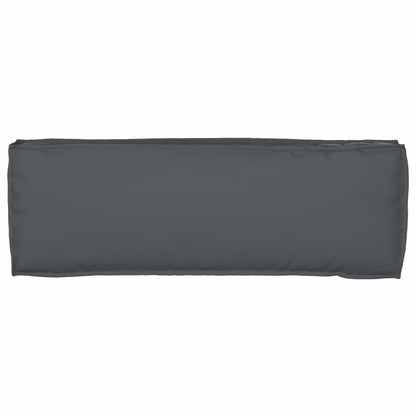 vidaXL Palettenkissenset 2 pcs Anthrazit 120 x 40 x 8 cm Oxford-Stoff