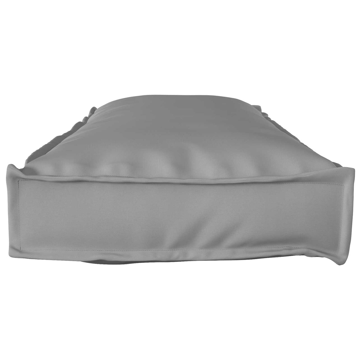 vidaXL Lot de 2 coussins de palette Gris 120 x 40 x 8 cm Tissu Oxford