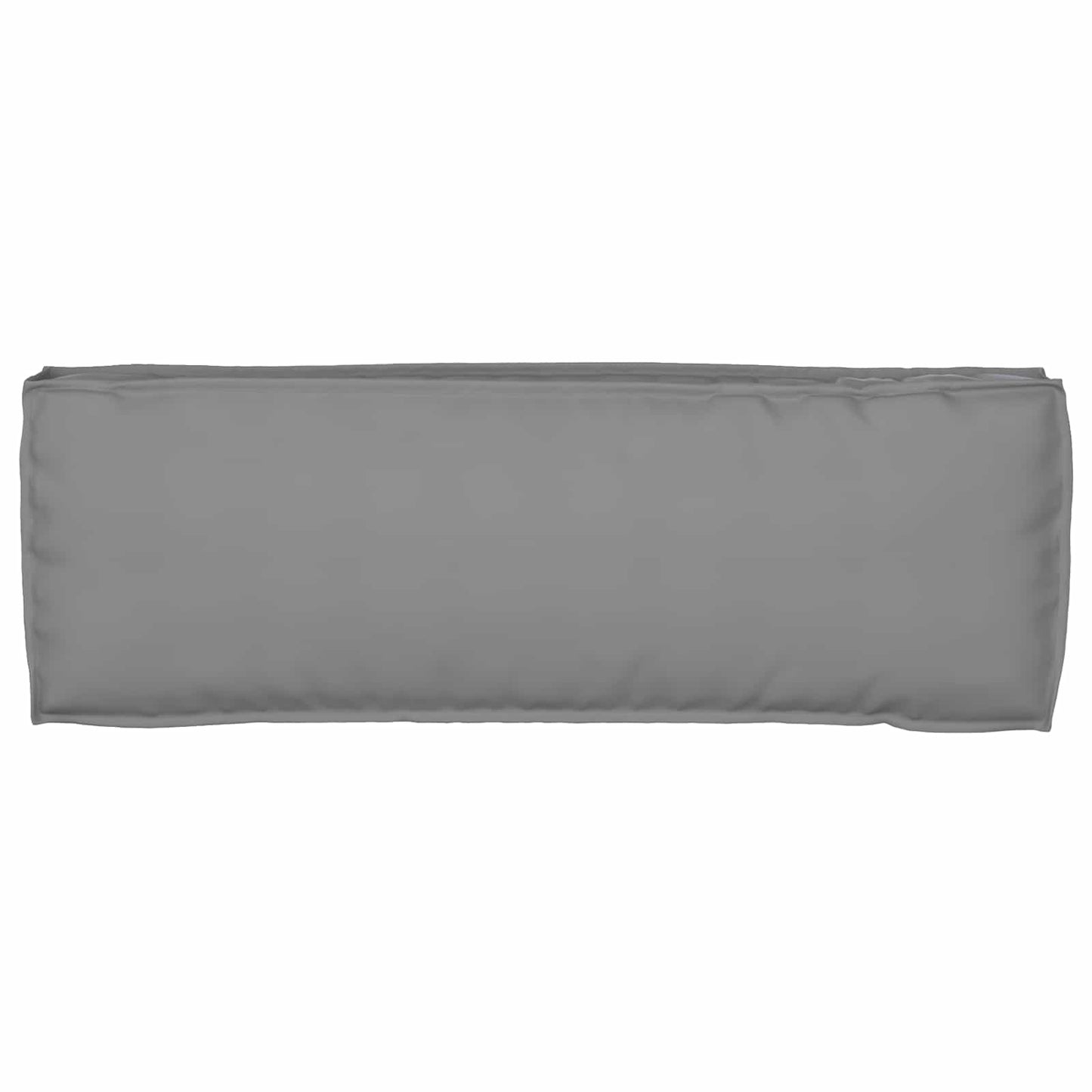 vidaXL Lot de 2 coussins de palette Gris 120 x 40 x 8 cm Tissu Oxford