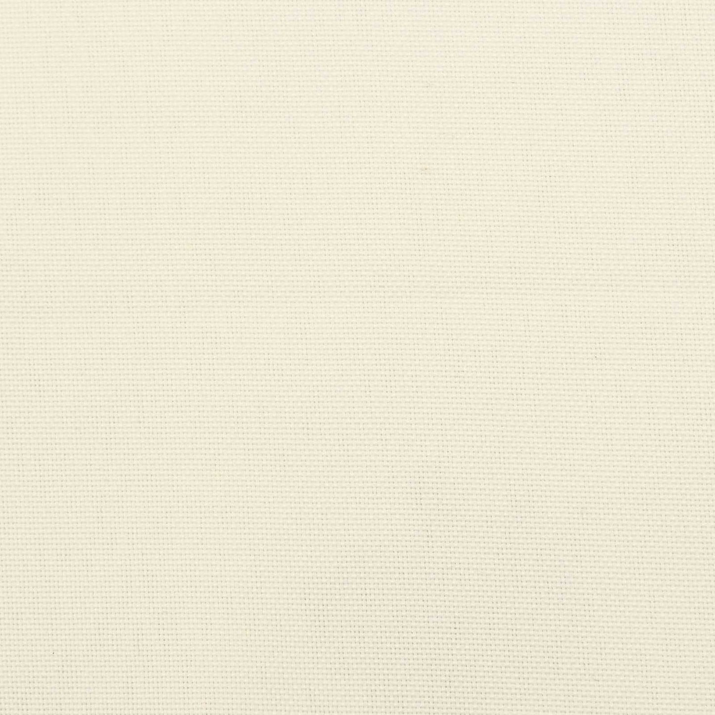 vidaXL Lot de 2 coussins pour palettes Crème 120 x 40 x 8 cm Tissu Oxford