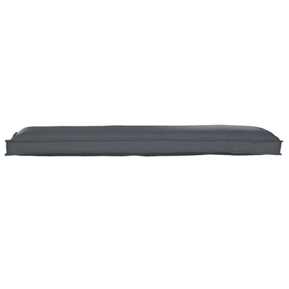 vidaXL Palettenkissenset 2 pcs Anthrazit 150 x 40 x 8 cm Oxford-Stoff