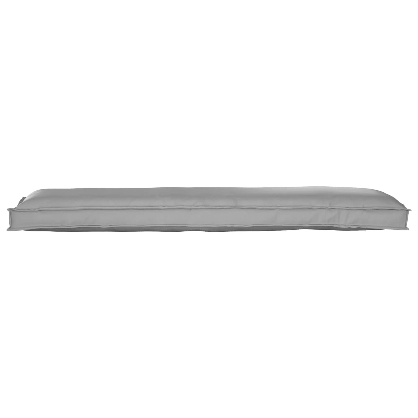 vidaXL Palettenkissenset 2 pcs Grau 150 x 40 x 8 cm Oxford-Stoff