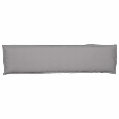 vidaXL Palettenkissenset 2 pcs Grau 150 x 40 x 8 cm Oxford-Stoff