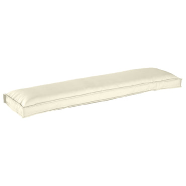 vidaXL Palettenkissenset 2 pcs Creme 150 x 40 x 8 cm Oxford-Stoff