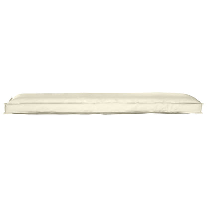 vidaXL Palettenkissenset 2 pcs Creme 150 x 40 x 8 cm Oxford-Stoff