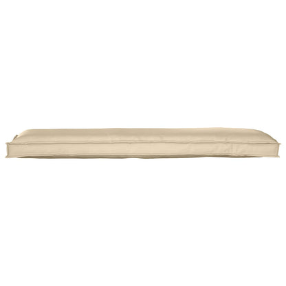 vidaXL Palettenkissenset 2 pcs Beige 150 x 40 x 8 cm Oxford-Stoff