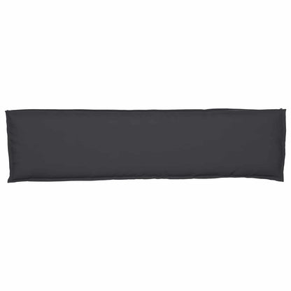 vidaXL Palettenkissenset 2 pcs Schwarz 150 x 40 x 8 cm Oxford-Stoff
