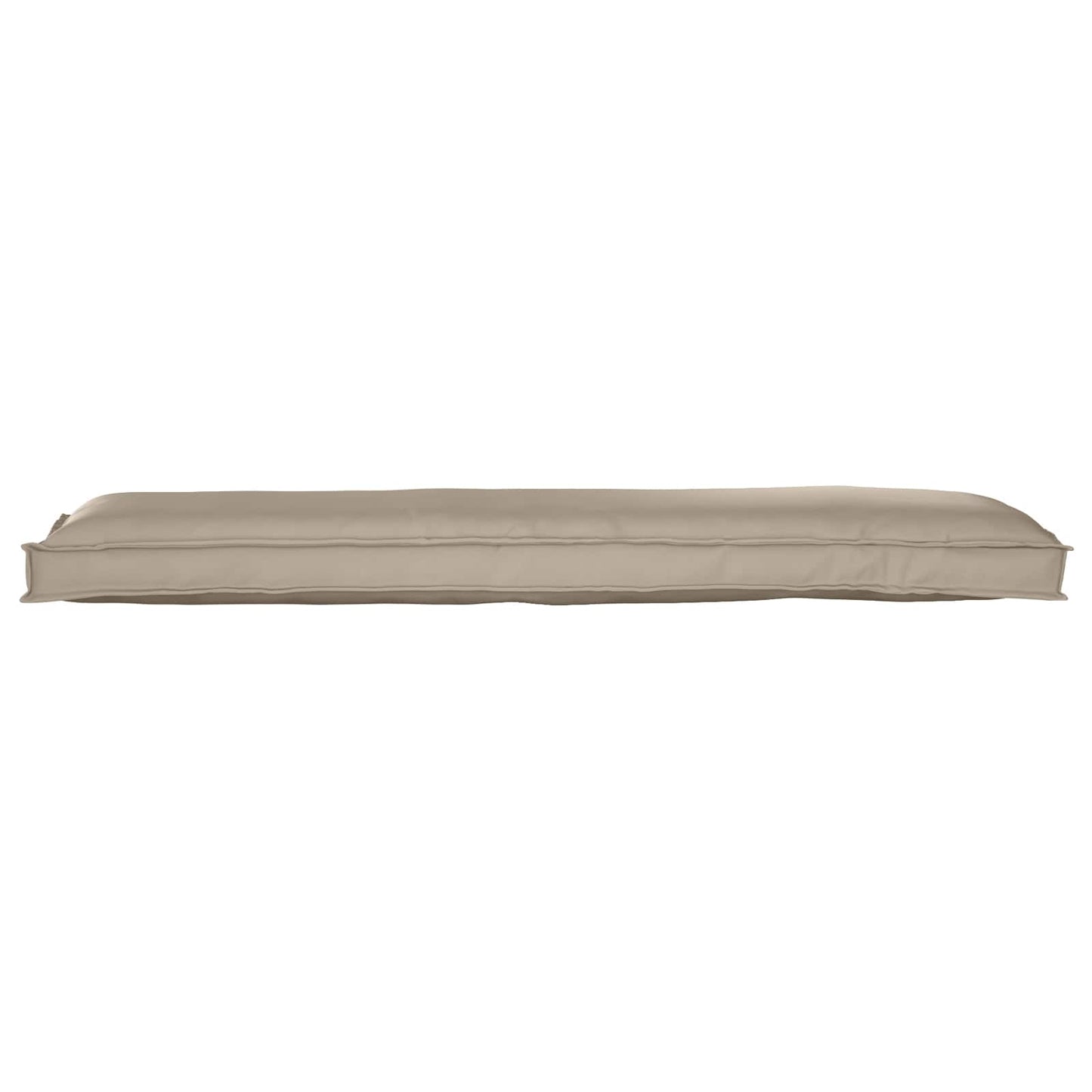 vidaXL Pallet Kissen Set 2 pcs Taupe 150 x 40 x 8 cm Oxford-Stoff