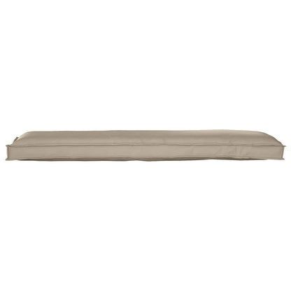 vidaXL Pallet Kissen Set 2 pcs Taupe 150 x 40 x 8 cm Oxford-Stoff