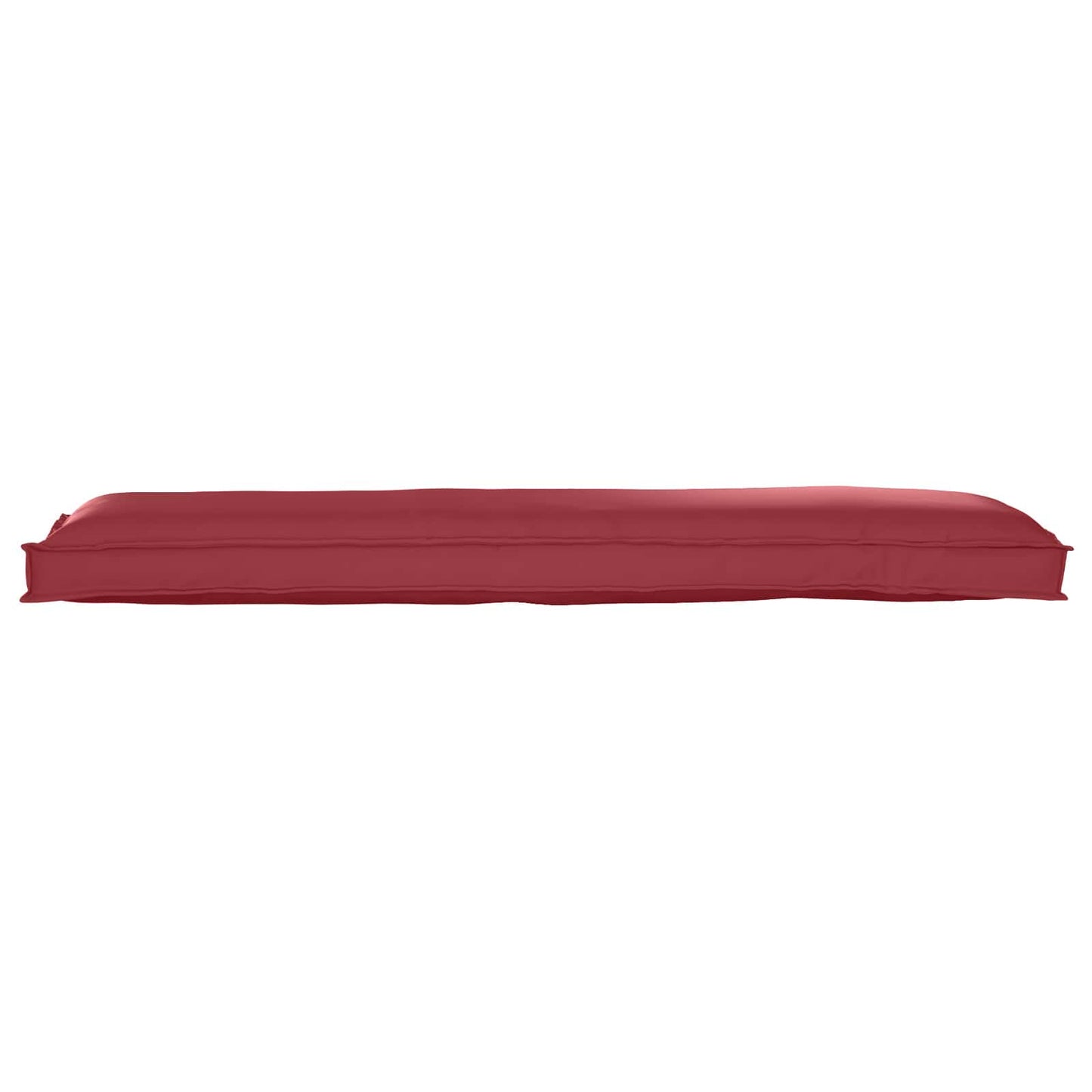 vidaXL Palettenkissenset 2 pcs Weinrot 150 x 40 x 8 cm Oxford-Stoff