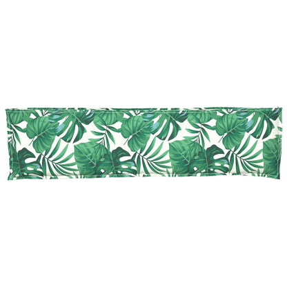 vidaXL Palettenkissenset Floral 2 pcs Blattmuster 150 x 40 x 8 cm