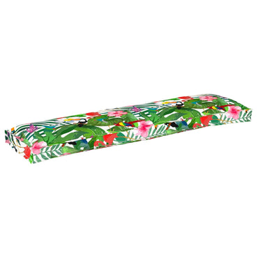 vidaXL Palettenkissenset 2 pcs Tropischer Dschungel 150 x 40 x 8 cm