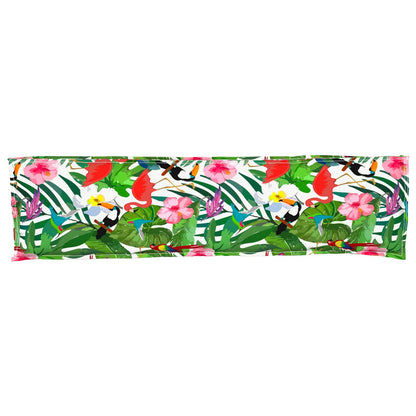 vidaXL Palettenkissenset 2 pcs Tropischer Dschungel 150 x 40 x 8 cm