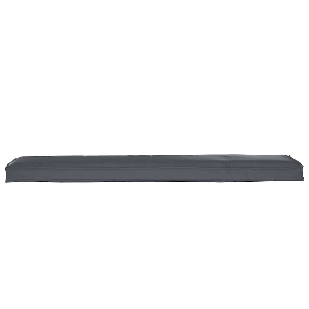 vidaXL Palettenkissenset 2 pcs Anthrazit 180 x 40 x 8 cm Oxford-Stoff
