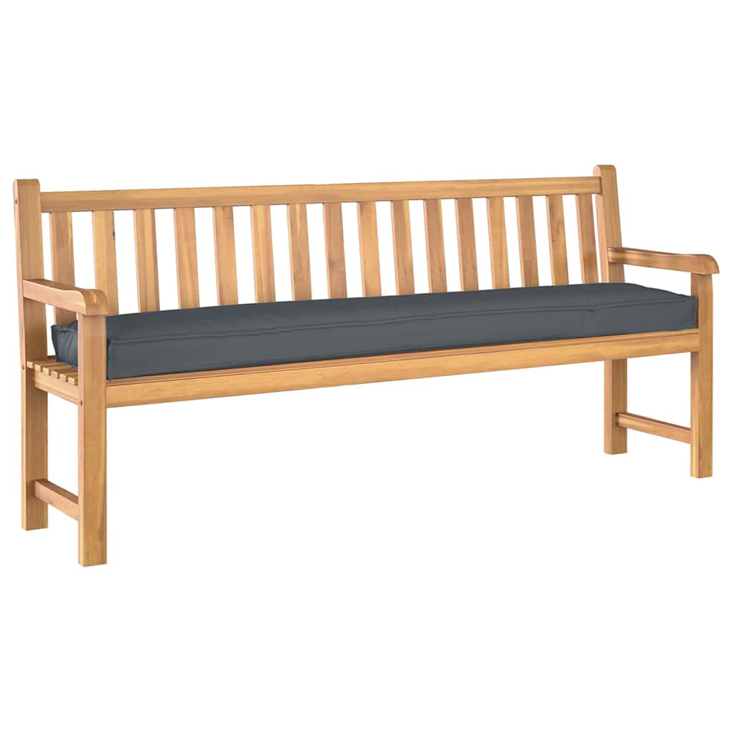 vidaXL Palettenkissenset 2 pcs Anthrazit 180 x 40 x 8 cm Oxford-Stoff
