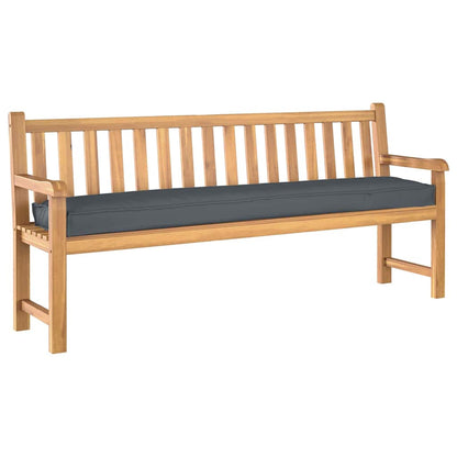 vidaXL Palettenkissenset 2 pcs Anthrazit 180 x 40 x 8 cm Oxford-Stoff