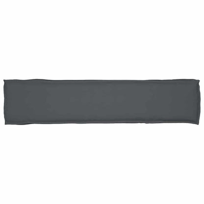 vidaXL Palettenkissenset 2 pcs Anthrazit 180 x 40 x 8 cm Oxford-Stoff