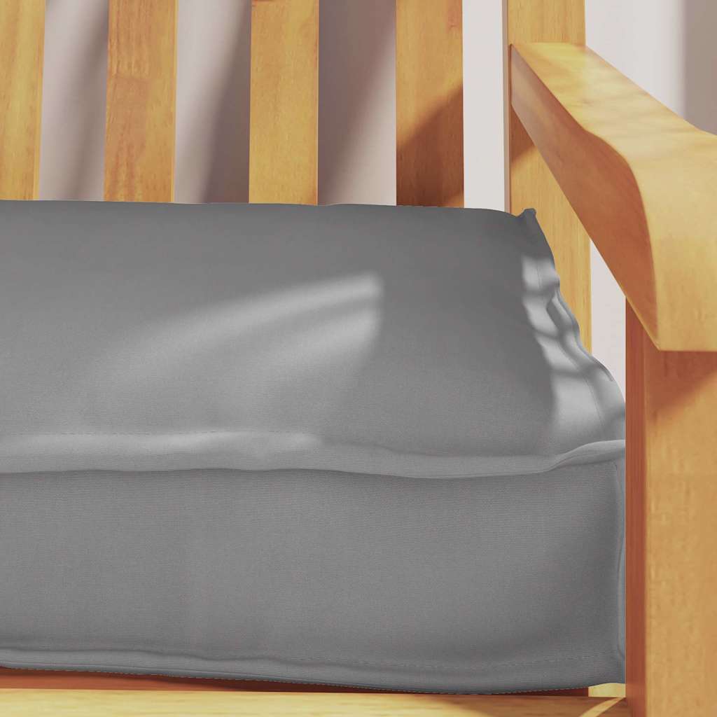vidaXL Palettenkissenset 2 pcs Grau 180 x 40 x 8 cm Oxford-Stoff