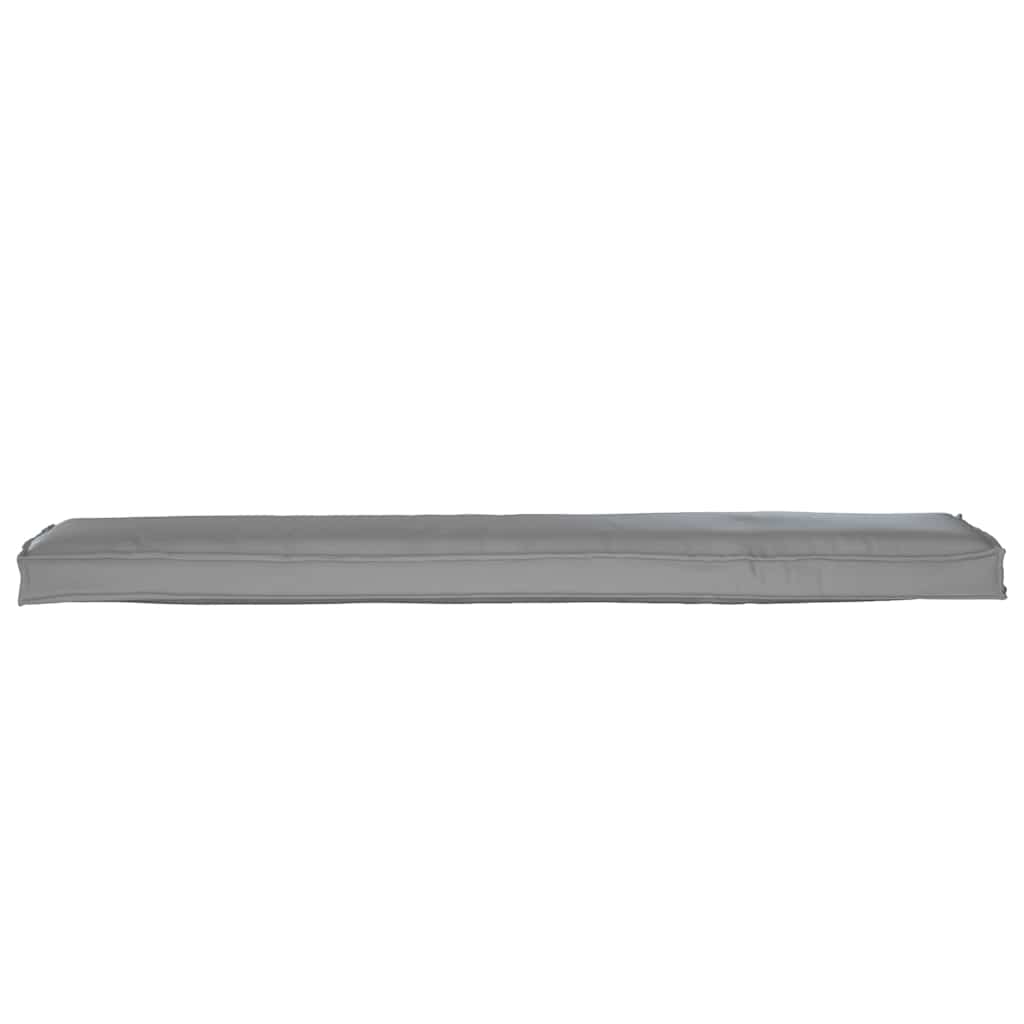 vidaXL Palettenkissenset 2 pcs Grau 180 x 40 x 8 cm Oxford-Stoff