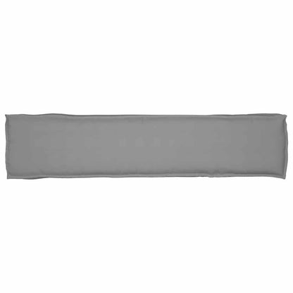 vidaXL Palettenkissenset 2 pcs Grau 180 x 40 x 8 cm Oxford-Stoff
