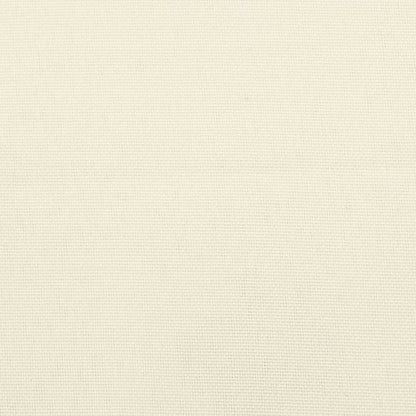 vidaXL Pallet Kissen Set 2 pcs Creme 180 x 40 x 8 cm 100% Polyester