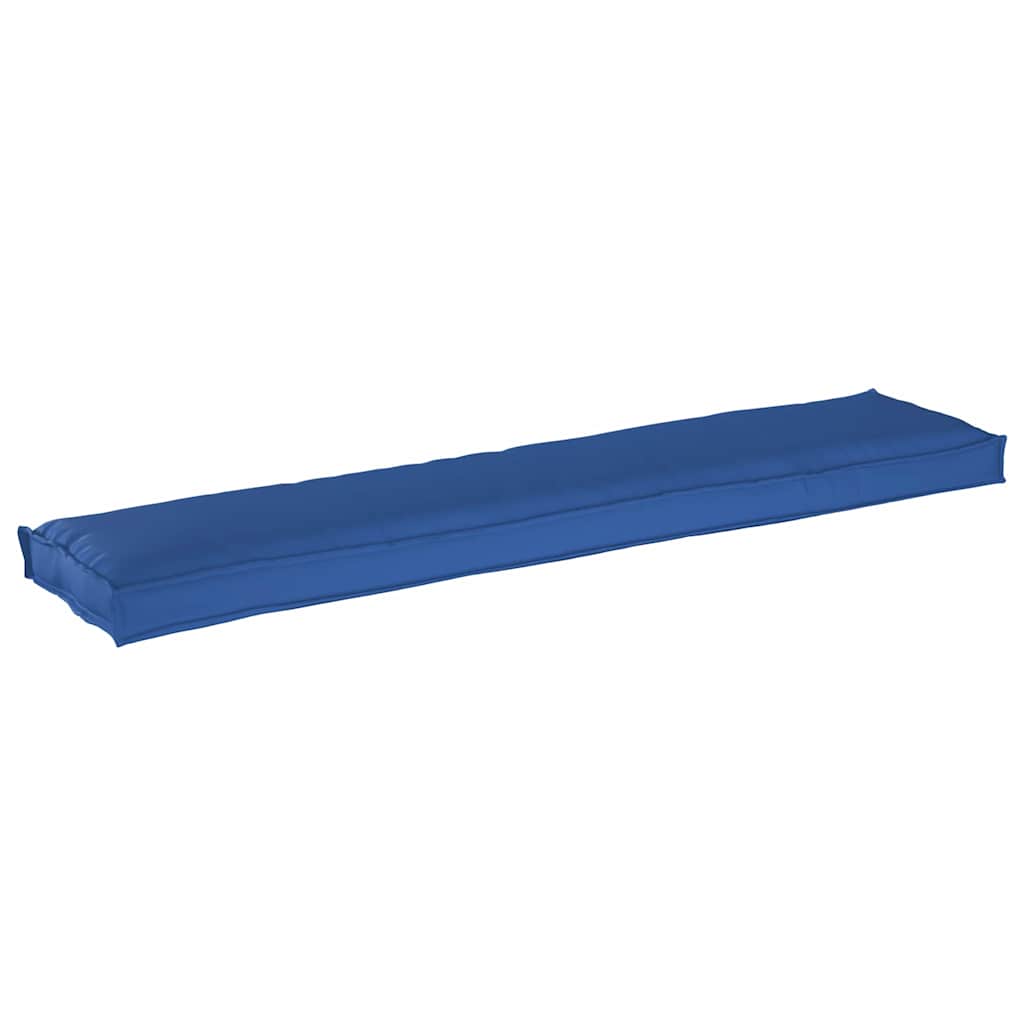 vidaXL Palettenkissenset 2 pcs Königsblau 180 x 40 x 8 cm Oxford-Stoff