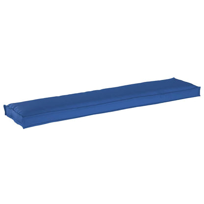 vidaXL Palettenkissenset 2 pcs Königsblau 180 x 40 x 8 cm Oxford-Stoff