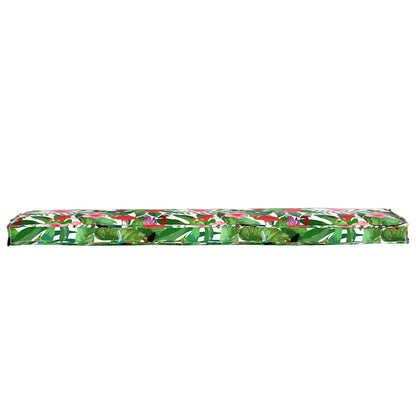 vidaXL Palettenkissenset 2 pcs Tropischer Dschungel 180 x 40 x 8 cm