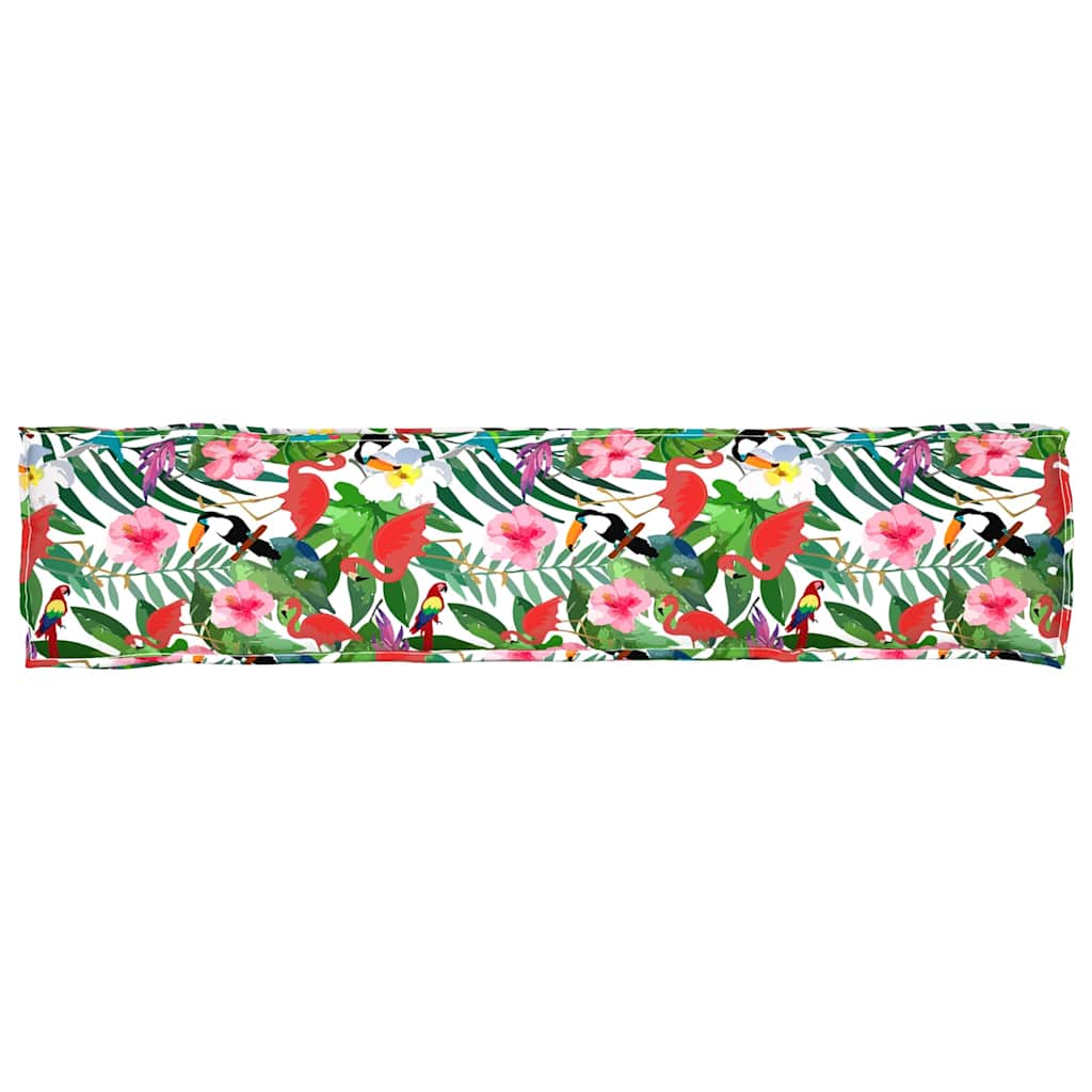 vidaXL Palettenkissenset 2 pcs Tropischer Dschungel 180 x 40 x 8 cm