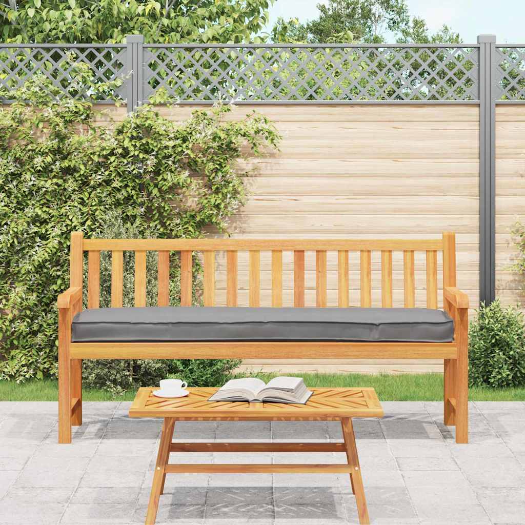 vidaXL Palettenkissenset 2 pcs Grau 200 x 40 x 8 cm Oxford-Gewebe