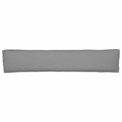 vidaXL Palettenkissenset 2 pcs Grau 200 x 40 x 8 cm Oxford-Gewebe