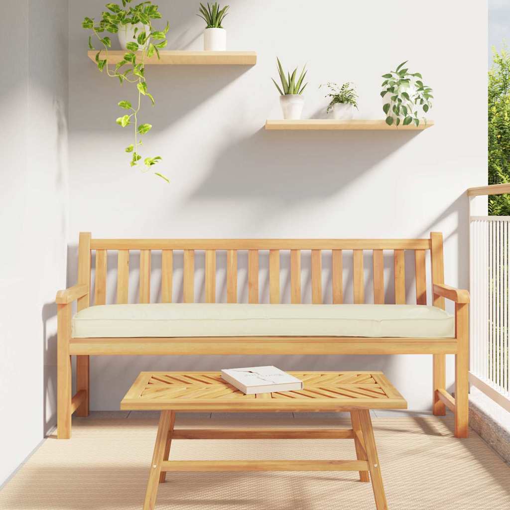 vidaXL Palettenkissenset 2 pcs Creme 200 x 40 x 8 cm Oxford-Gewebe