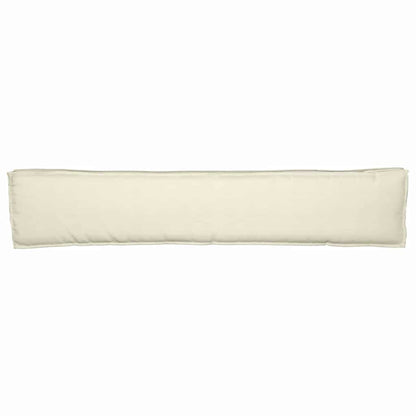 vidaXL Palettenkissenset 2 pcs Creme 200 x 40 x 8 cm Oxford-Gewebe