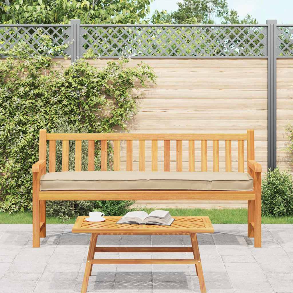 vidaXL Pallet Kissen Set 2 pcs Beige 200 x 40 x 8 cm Oxford Stoff
