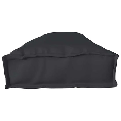 vidaXL Pallet Kissen Set 2 pcs Schwarz 200 x 40 x 8 cm Oxford Stoff