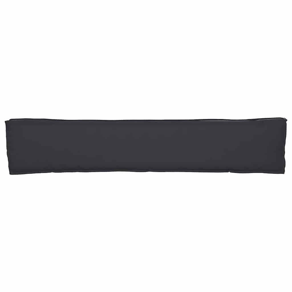 vidaXL Pallet Kissen Set 2 pcs Schwarz 200 x 40 x 8 cm Oxford Stoff